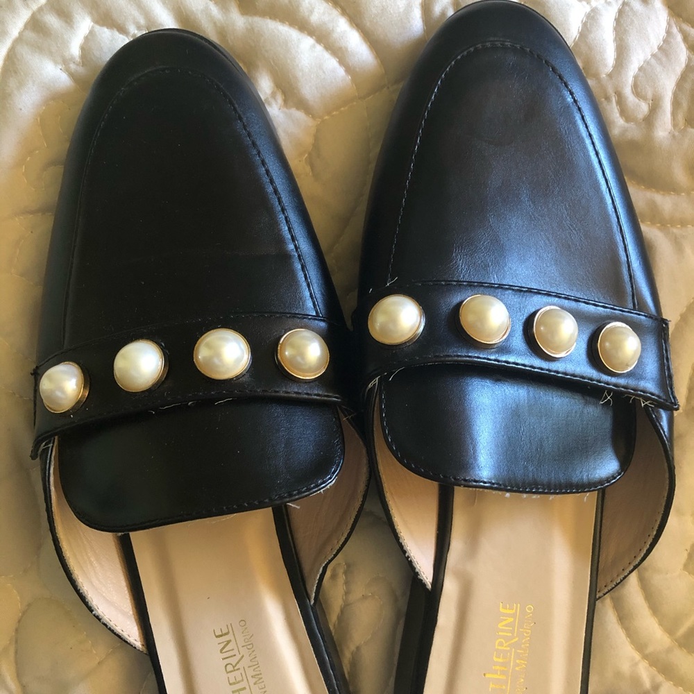 Catherine Malandrino Pearl Mules